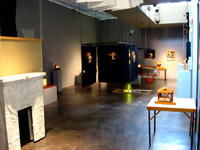 Installation view, Meager Retrospective