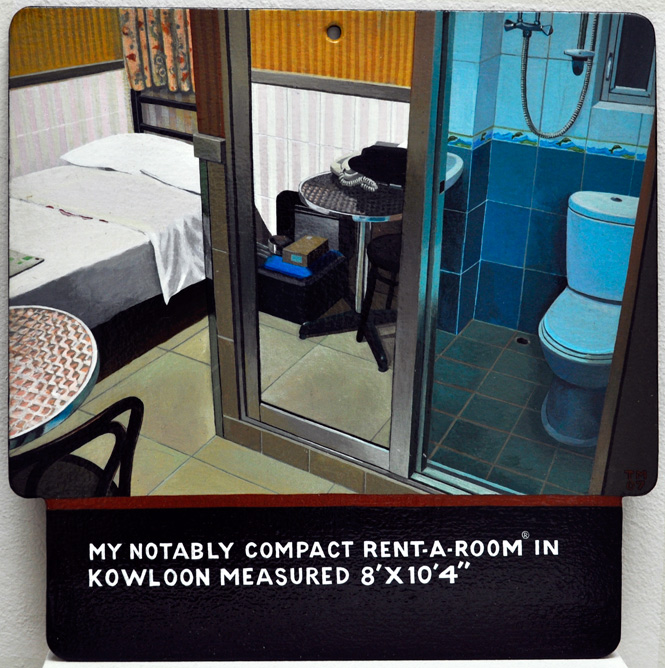 Compact Hotel Room in Kowloon